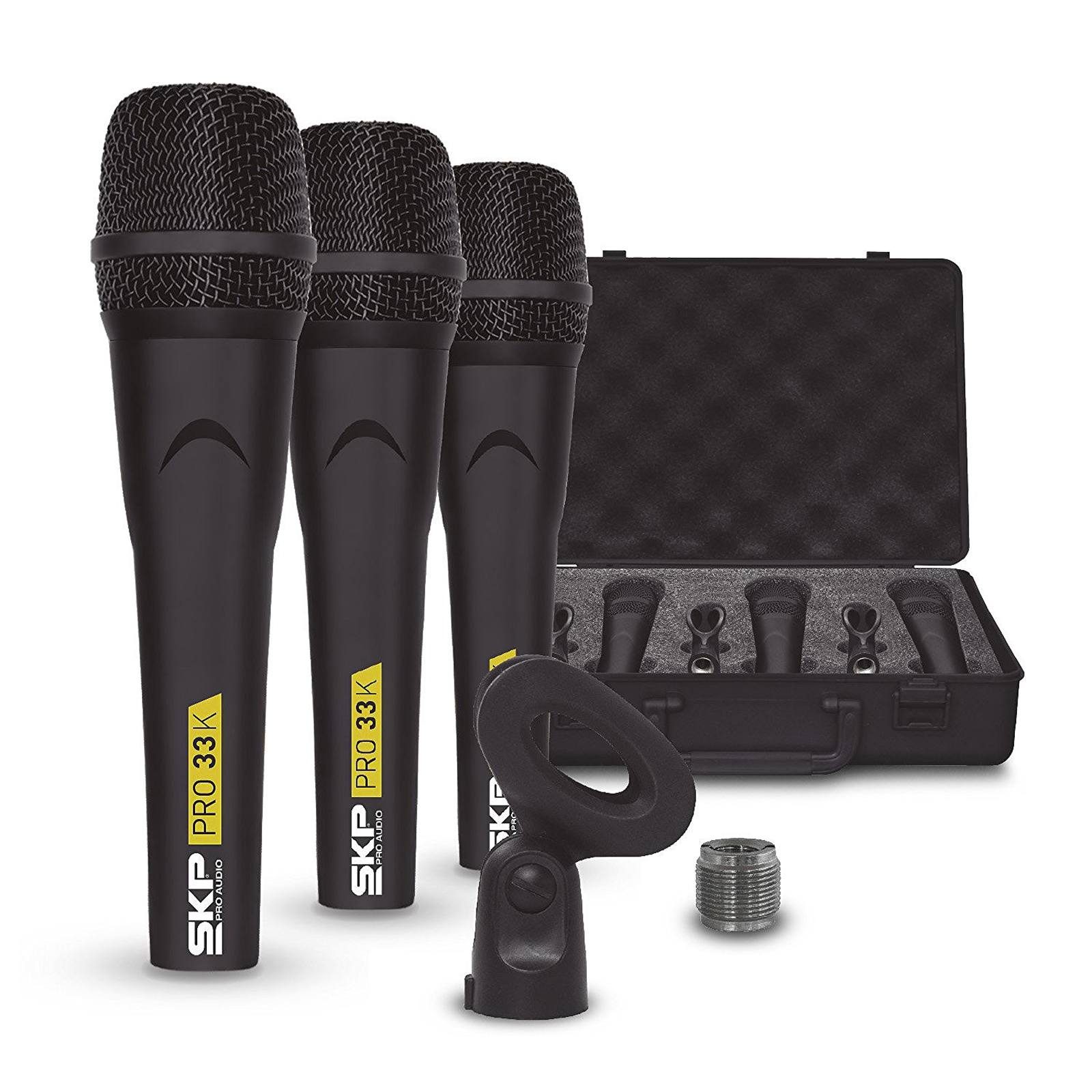 SKP - PRO-33K Dynamic Microphone (3 Pack)