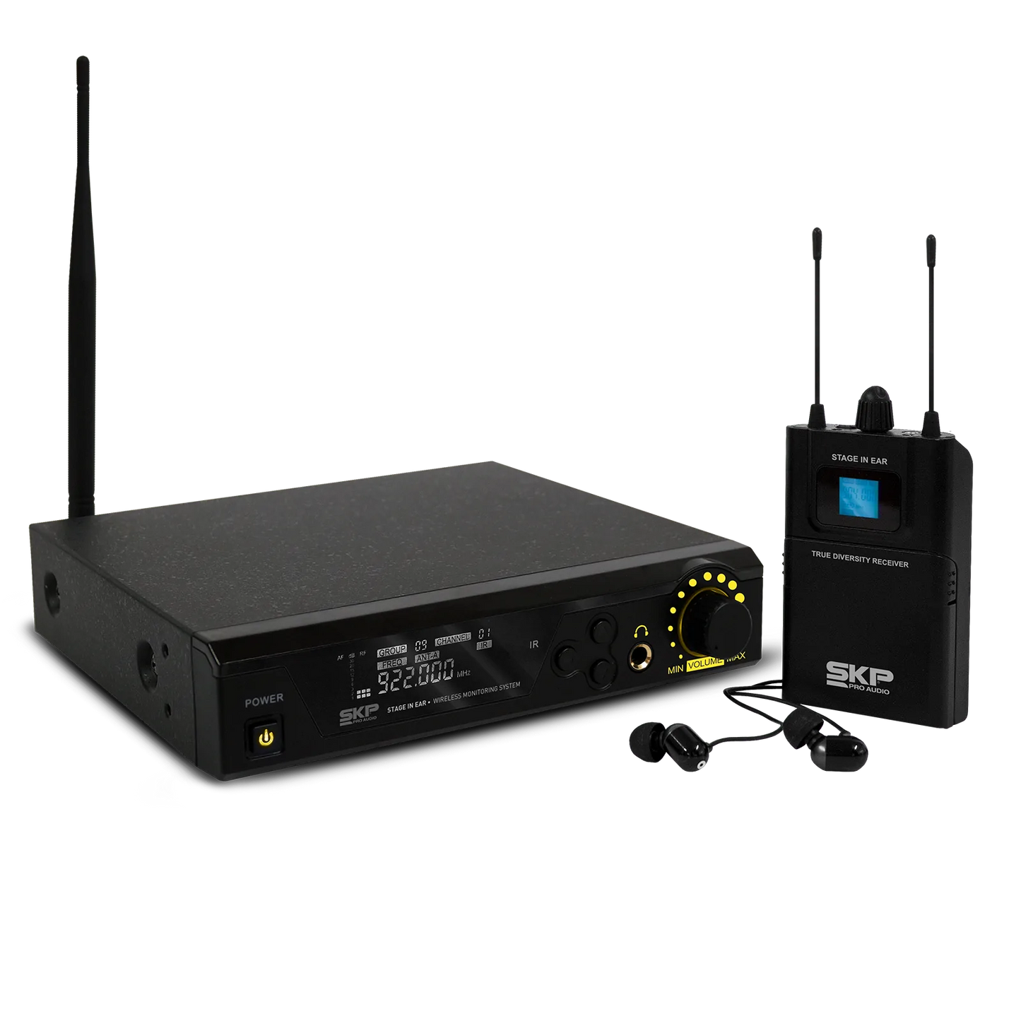 SKP PRO AUDIO STAGE IN EAR UHF Wireless Monitoring System - 1